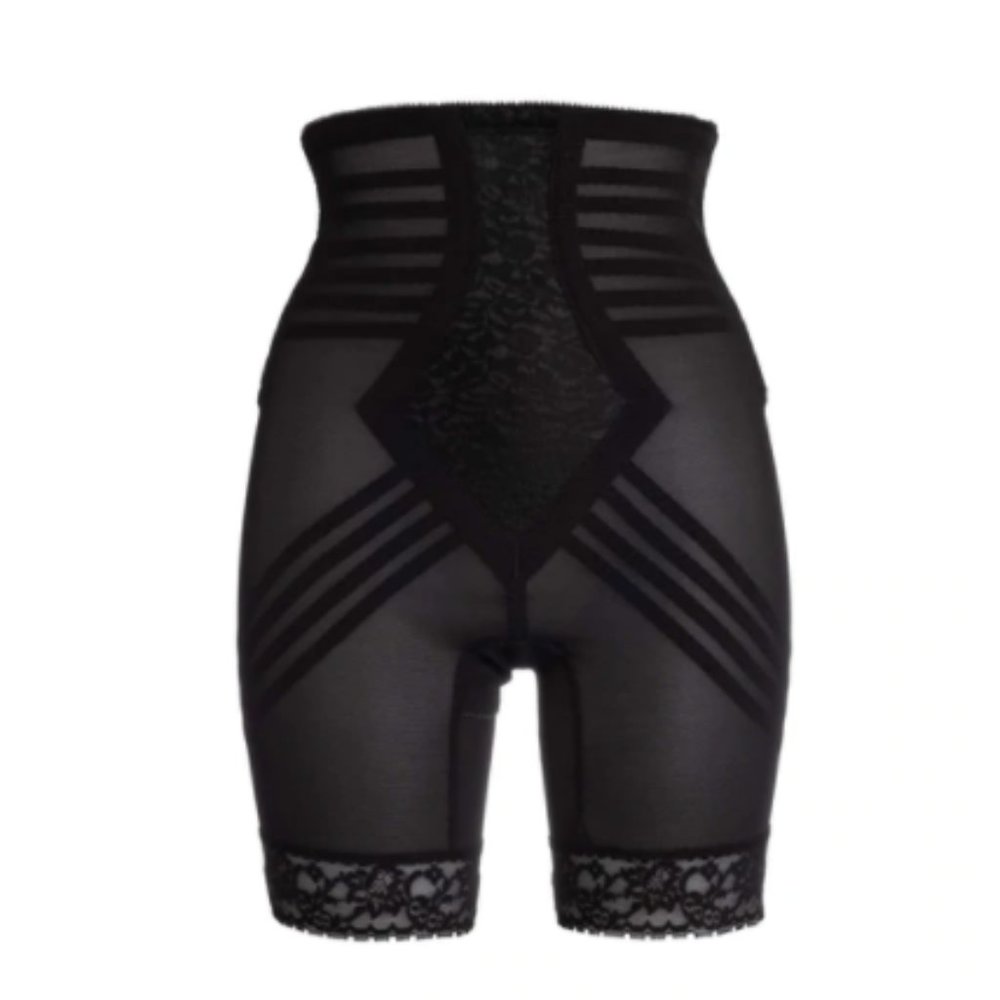 RAGO Style 6209 - XL/32/ Black High Waist Leg Shaper Firm Shaping |  VLV Pagent